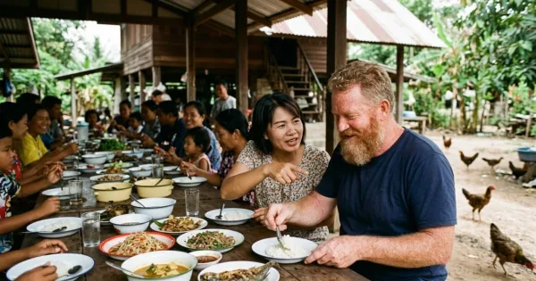 Portada: Fui a Tailandia de vacaciones tras una ruptura de once años en Escocia. Diecinueve años después, vivo con doce parientes políticos bajo el mismo techo.