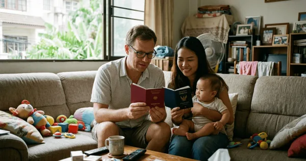 Portada: La embajada alemana me pidió una prueba de ADN para reconocer a mi propio hijo. Tardamos cuatro meses, y durante ese tiempo mi hijo no existía legalmente para ningún país excepto Tailandia.