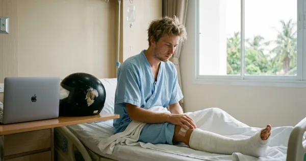 Portada: Tenía 27 años y me sentía invencible, así que nunca contraté un seguro médico. Un accidente de moto en Koh Samui me enseñó lo que cuesta esa sensación de invencibilidad, en baht y en intereses de un préstamo.